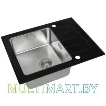 Кухонная мойка ZorG GS 6250 black картинка 2